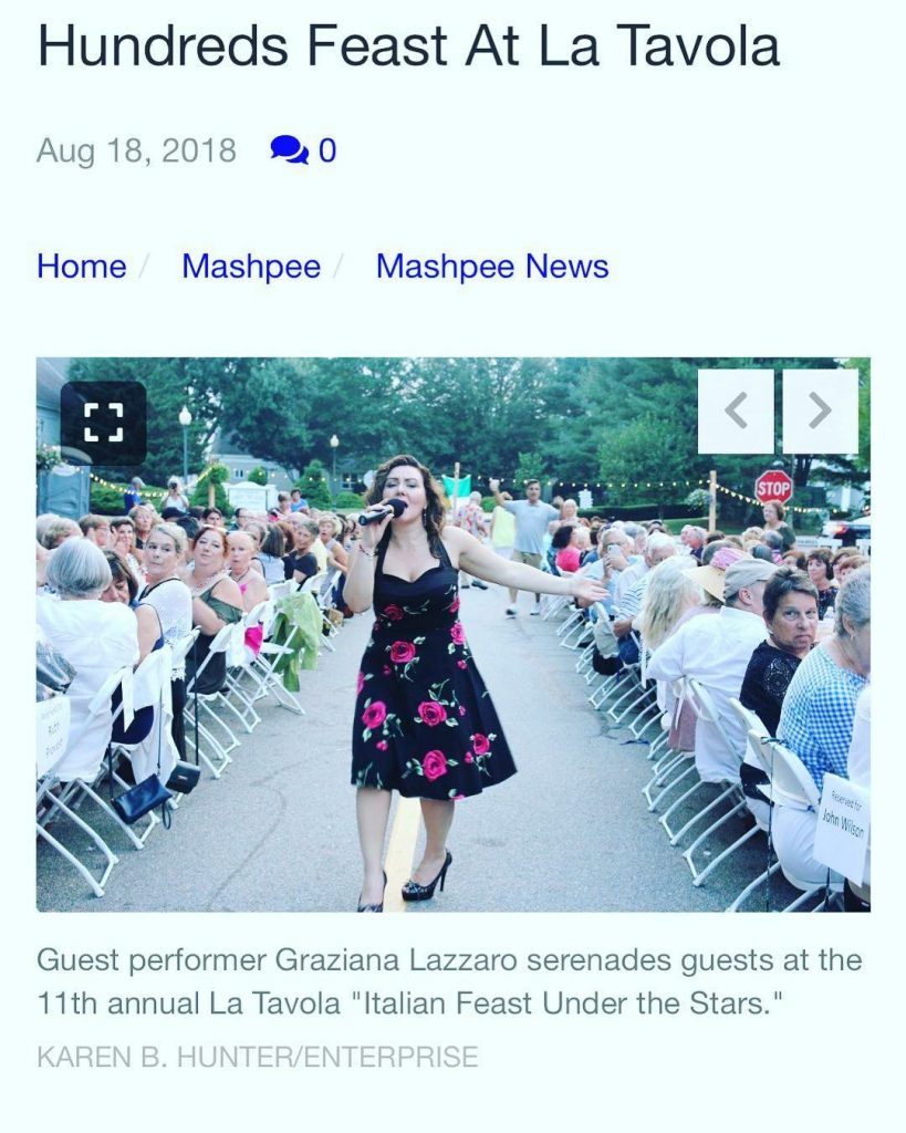 11th Annual La Tavola “Italian Feast Under the Stars” – Mashpee, MA